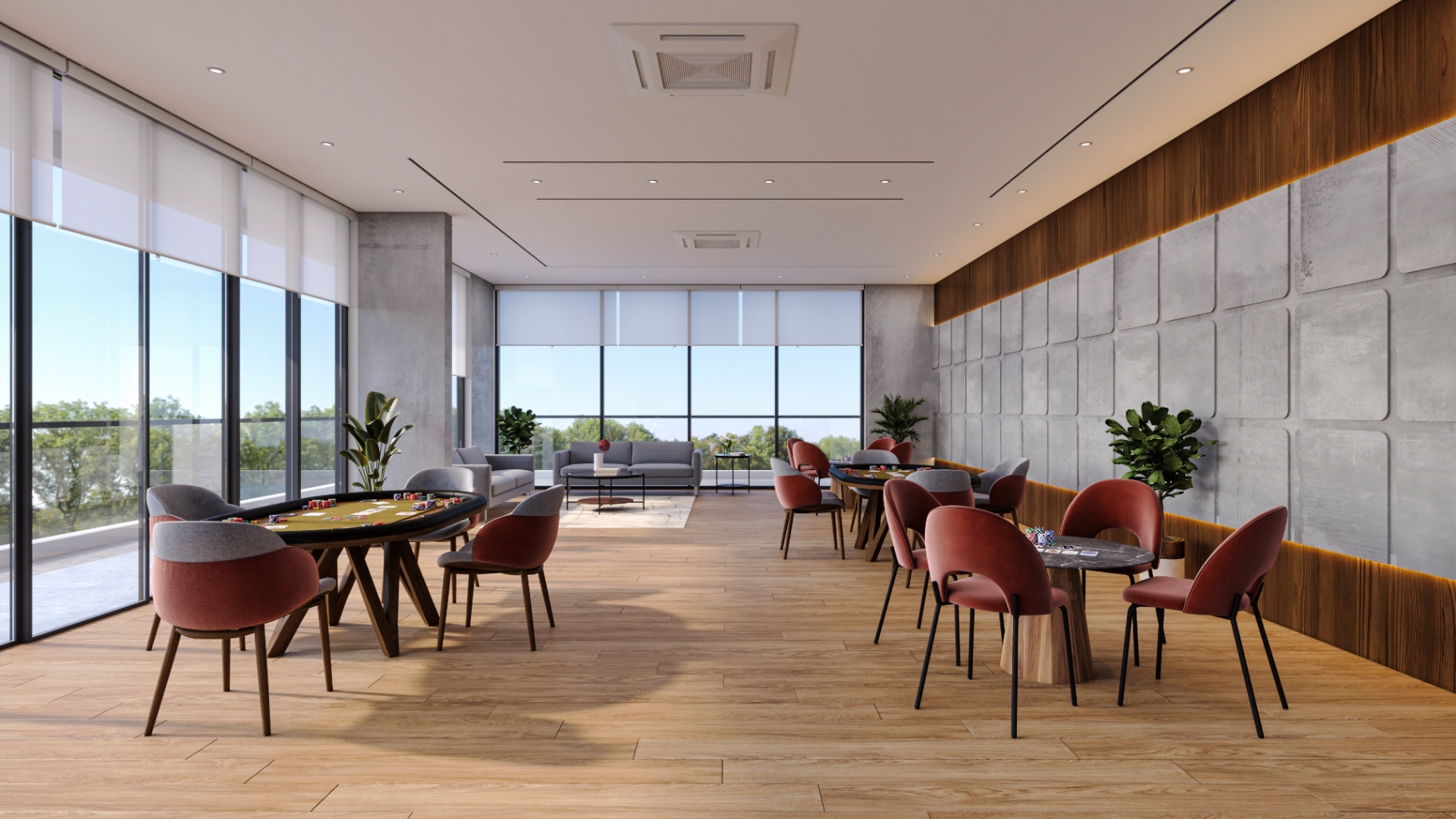 Cards Room at Aspire Aarna