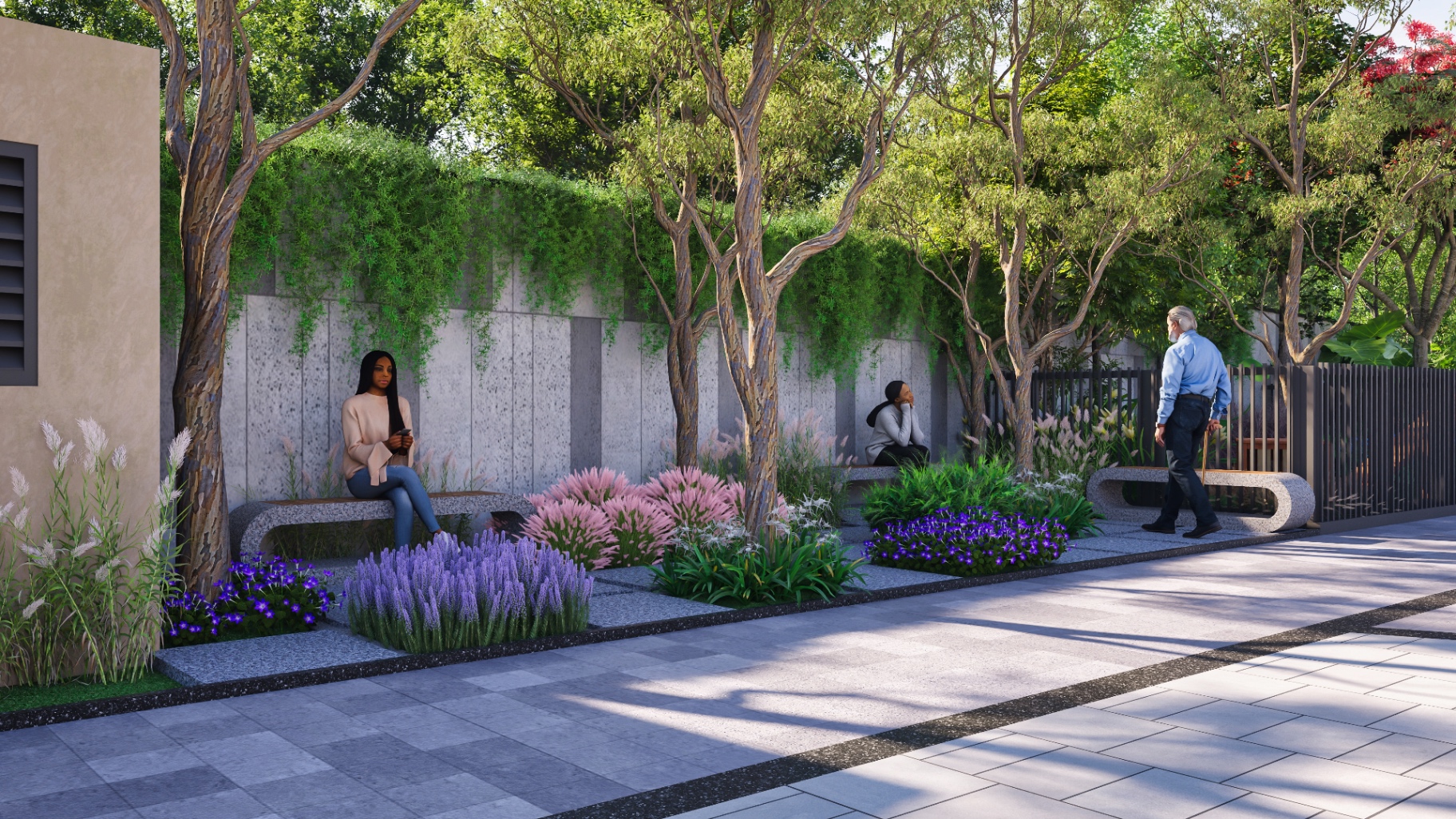 Aroma Garden at Aspire Aarna