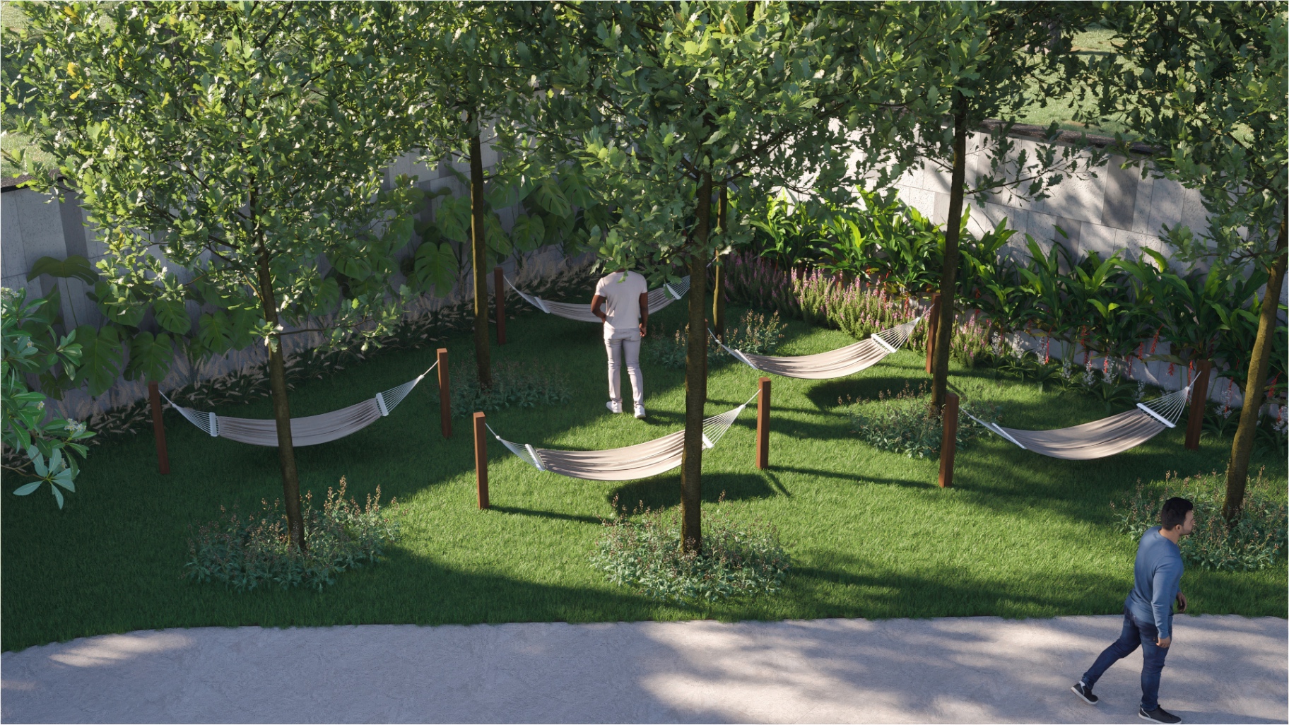 Hammock Plaza at Aspire Aarna