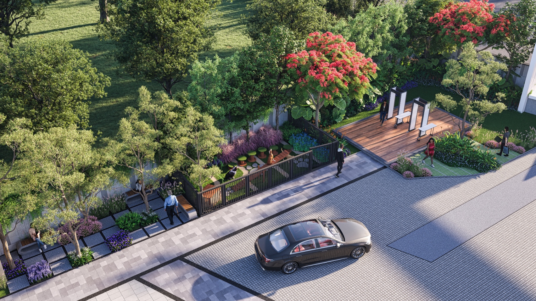 Pet Park at Aspire Aarna