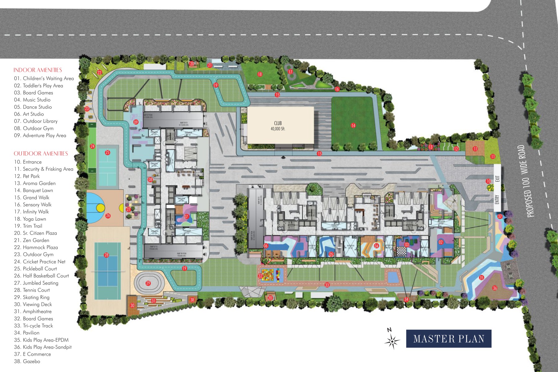 Master Plan at Aspire Aarna